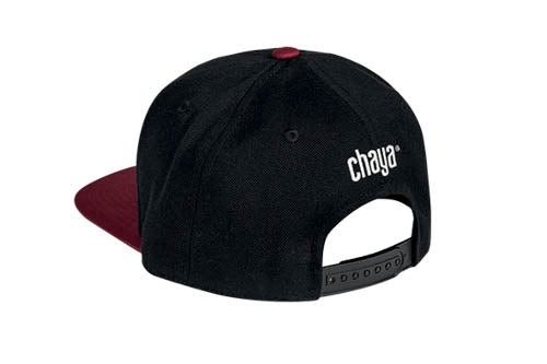 Chaya Logo Cap Black and Red