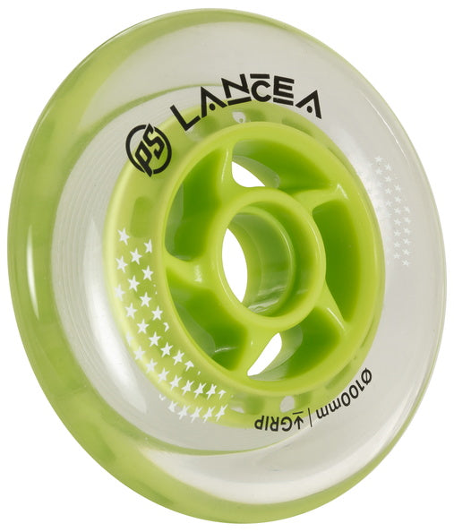 Powerslide Lancea 100mm X-Grip Hockey Wheels Each