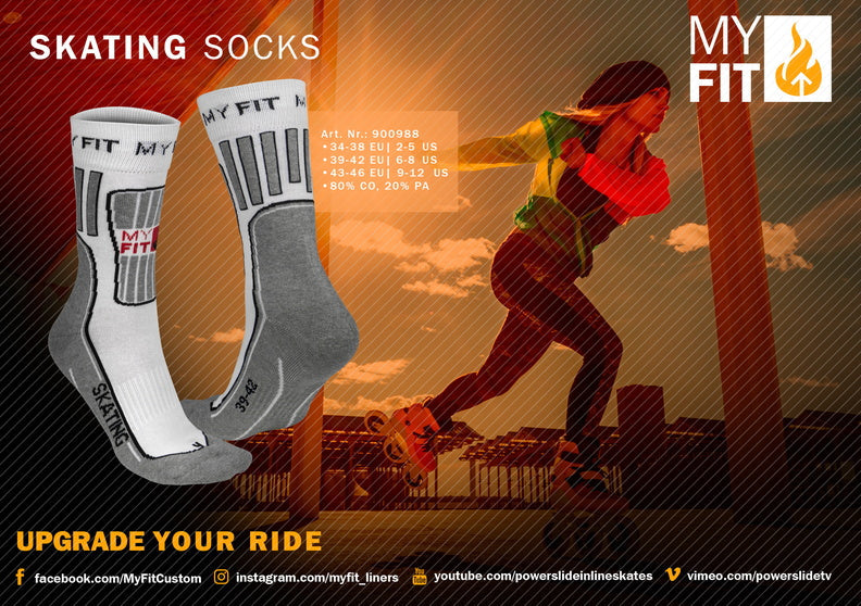 MyFit Skating Socks