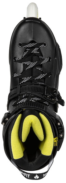 Powerslide Imperial One 80 Black Yellow Inline Skates