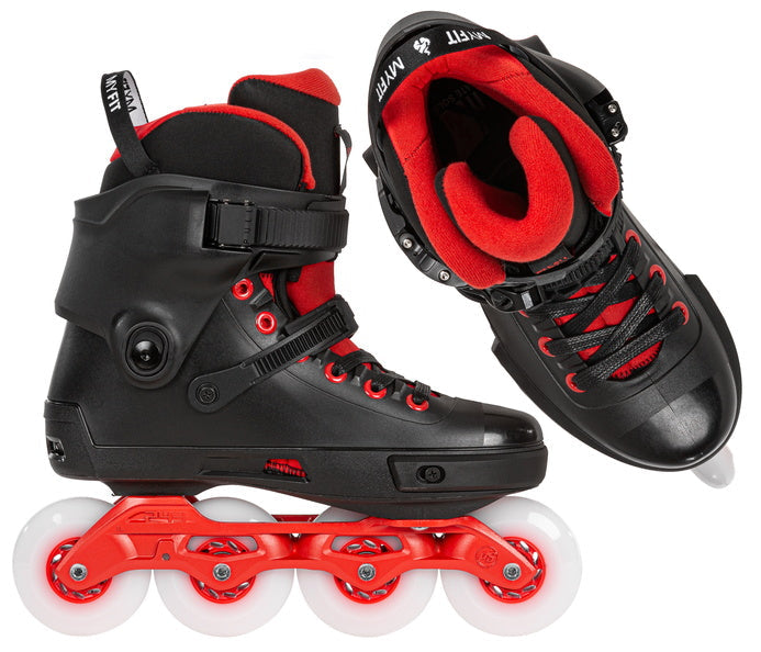 Powerslide Next Black Red 80 Mens Inline Skates