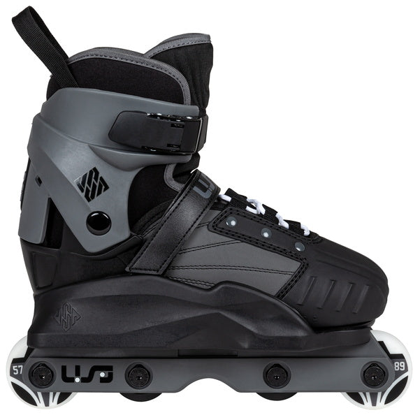 USD Transformer Junior Black Grey Aggressive Inline Skates