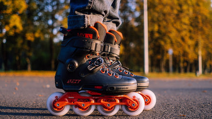 Powerslide Next Black Red 80 Mens Inline Skates