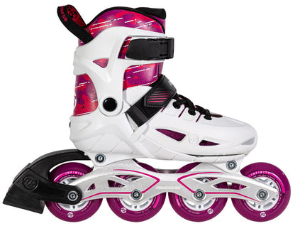 Powerslide Phuzion Universe 4W Pink Adjustable Inline Skates