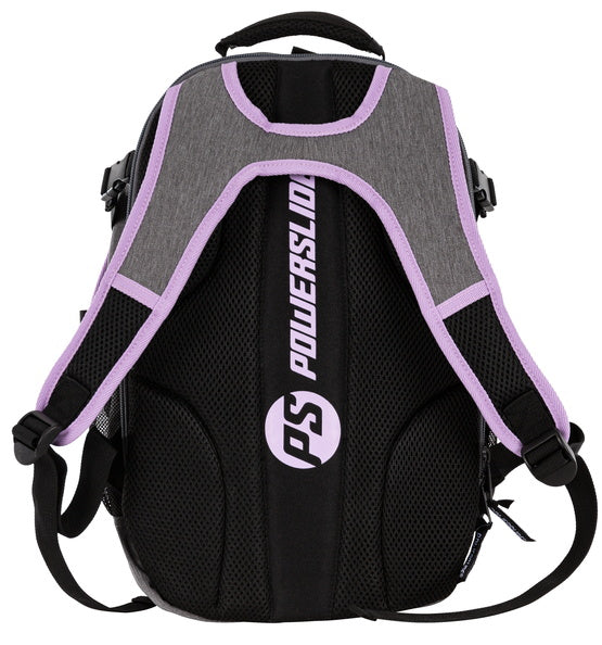 Powerslide Fitness Backpack Dark Grey/Purple