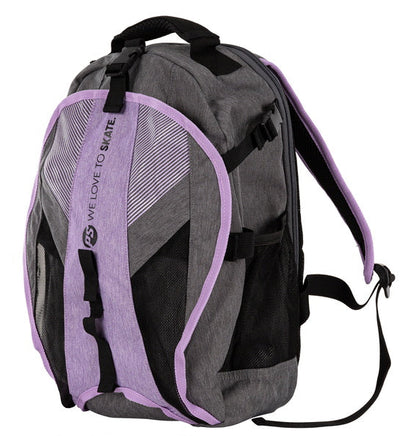 Powerslide Fitness Backpack Dark Grey/Purple