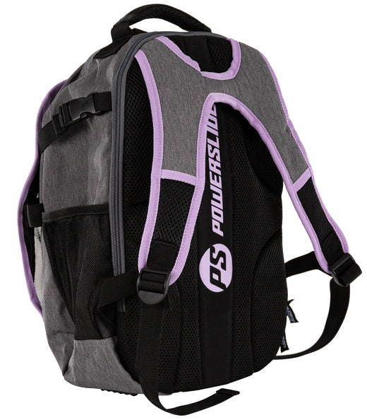 Powerslide Fitness Backpack Dark Grey/Purple