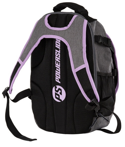 Powerslide Fitness Backpack Dark Grey/Purple