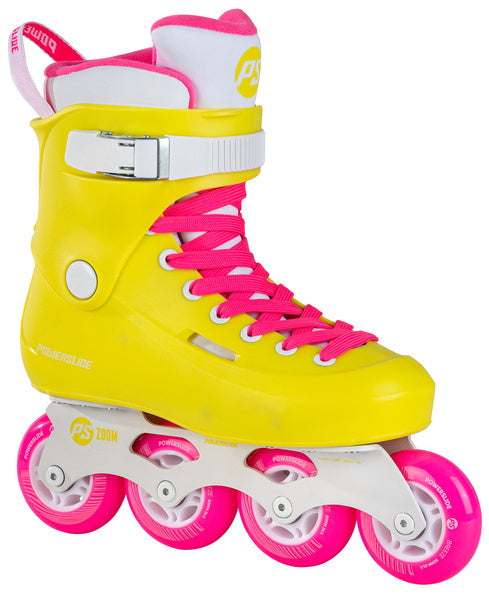 Powerslide Zoom Neon Yellow 80 Inline Skates