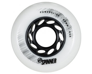 Powerslide Spinner Wheels 68mm 88a Matte White 4 Pack