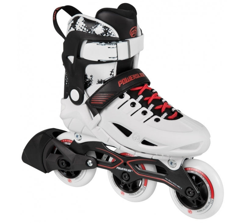 Powerslide Phuzion Universe 3W White Adjustable Inline Skates