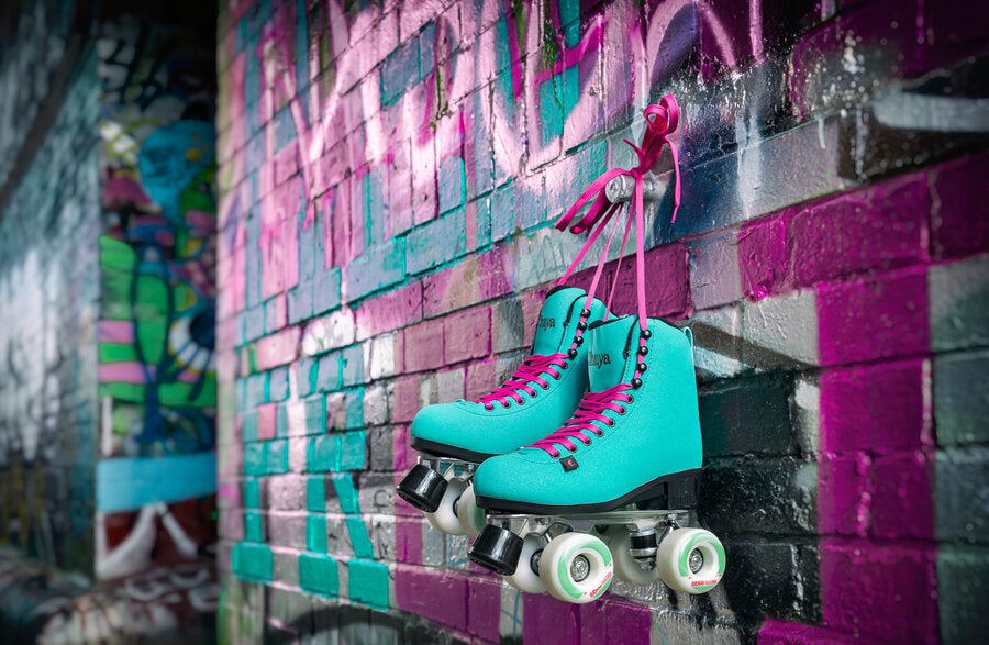 Chaya Melrose Deluxe Turquoise Roller Skates