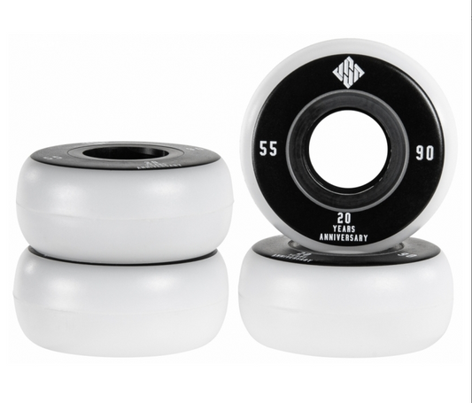 USD Team Wheel 55mm 90a 4 Pack