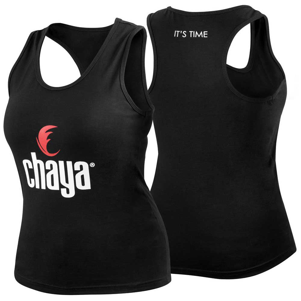 Chaya Black Tank Singlet