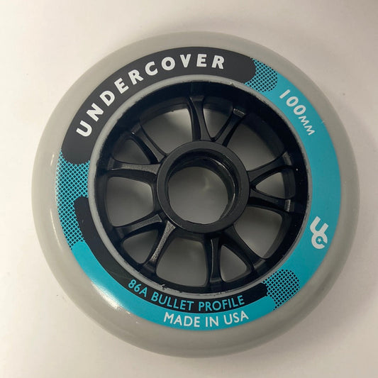 Undercover Wheels 100mm 86a Grey Each