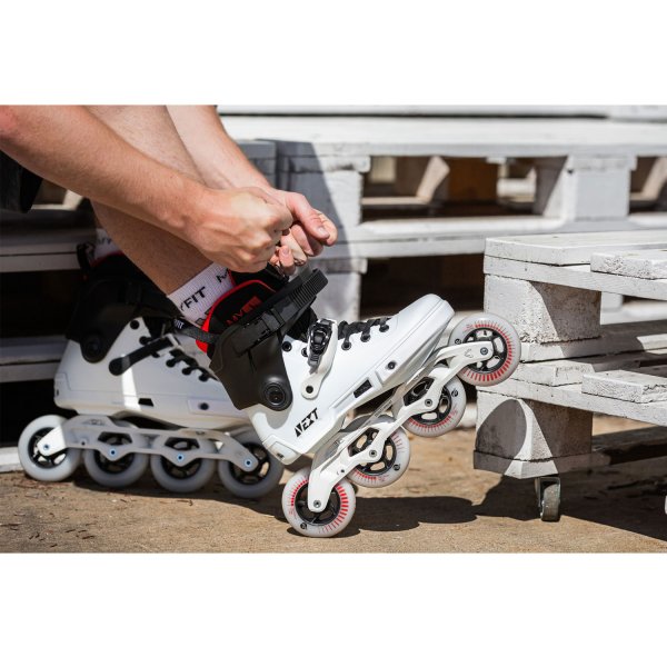 Powerslide Next Black White 90 Inline Skates